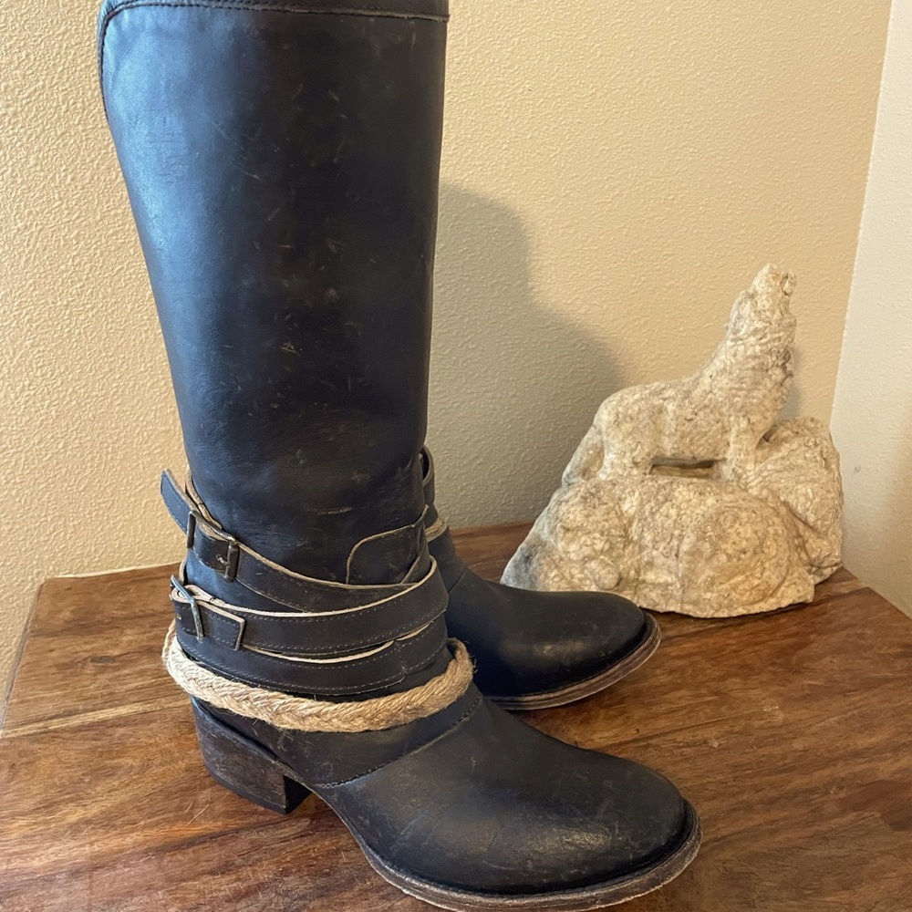 Black drove freebird boots